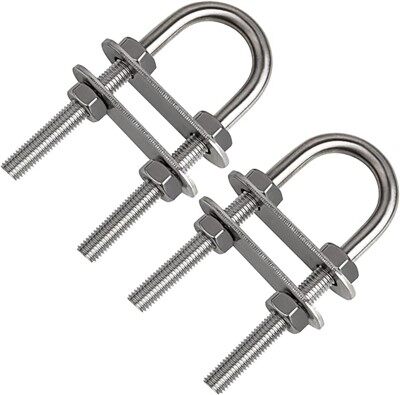 Paslanmaz çelik U cıvataları