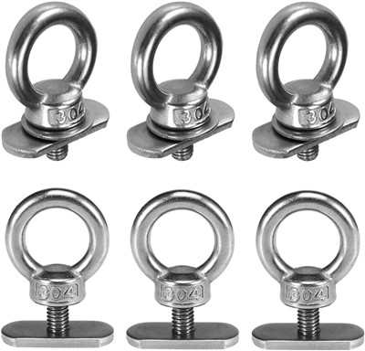 M8 Stainless Steel Eye Bolt With Nut And Washer