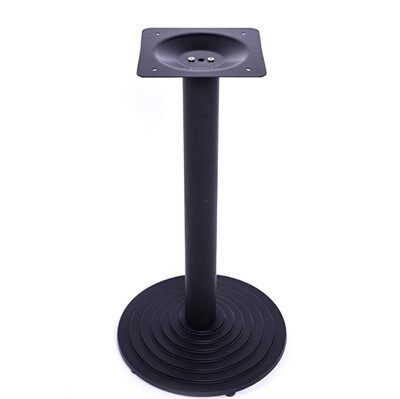 Metal spisebordsben lavet af rustfrit stål