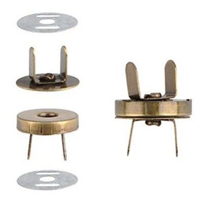 Single-sided Double-sided Rivet Button Straw Hat With Strong Magnetic Buttons