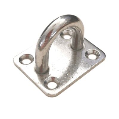 Kare Göz Plakası Paslanmaz Çelik Deniz Donanımı Bağlantısı