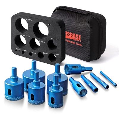 Komplet pile za rupe za pločice