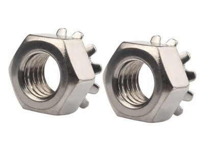 Slotted Hex Nut