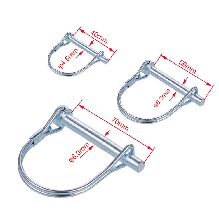 Square Pin D-shaped Pin