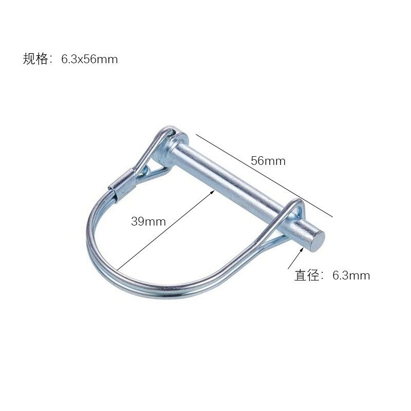 Square Pin D-shaped Pin