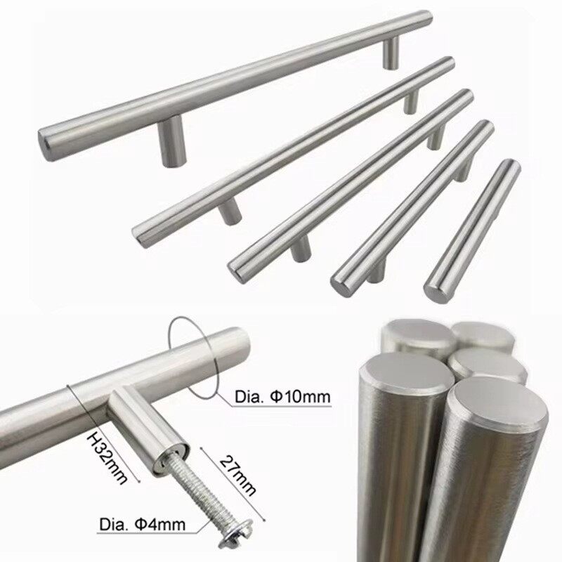 Stainless Steel Cabinet Door Drawer Handles