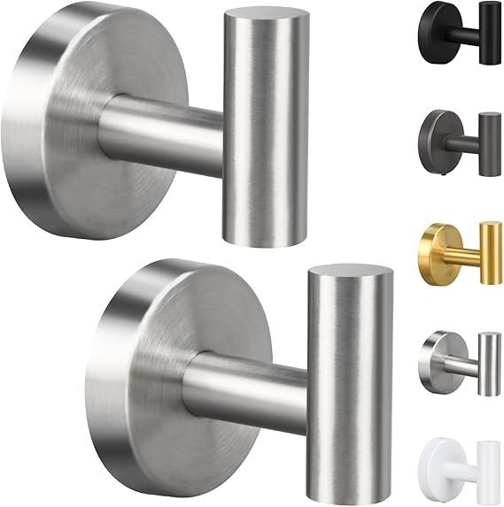 Stainless Steel Robe Hooks Bathroom