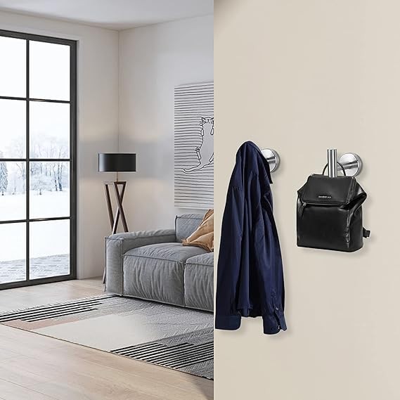 Stainless Steel Robe Hooks Bathroom