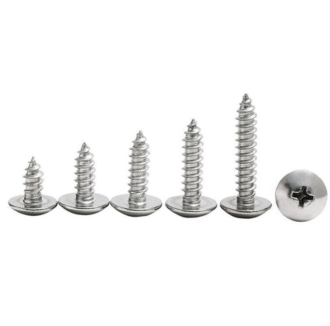 Stainless Steel Self Tapping Screws Cross Pan Head
