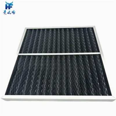 Folding Cotton Plate Car Air Filter Activated Carbon