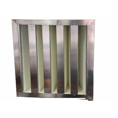 Filtres V Bank à cadre en acier