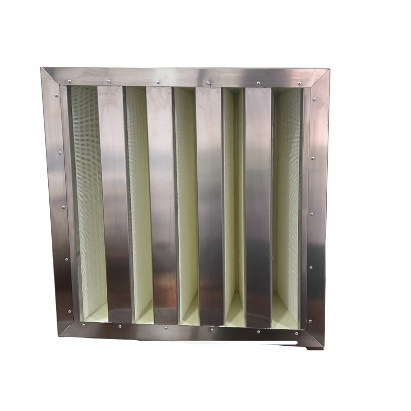 Steel Frame V Bank Filters