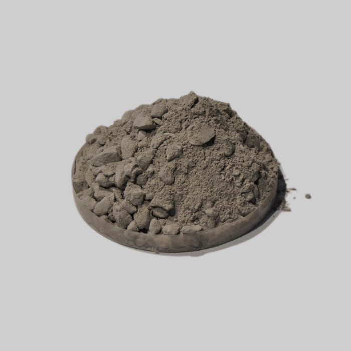 Cement od šamotne opeke koji se može lijevati