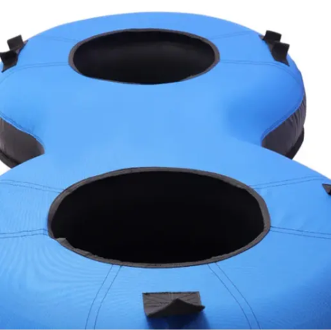 2 Person Inflatable Snow Sled Tube for Winter Sports