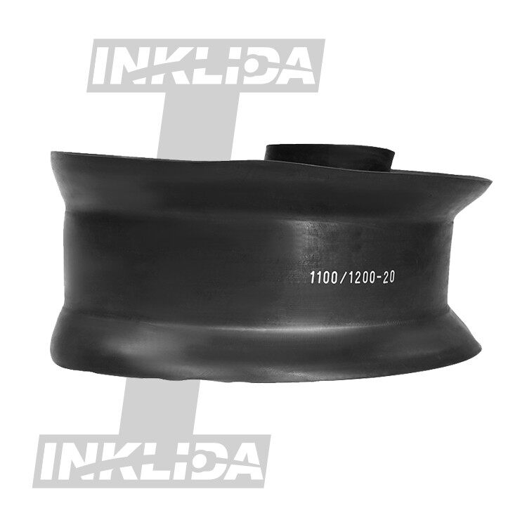 Natural rubber 20 inch rubber tire tube flap