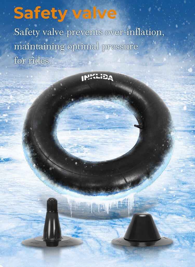 44 Inch Snow Tubing With PVC Bottom For Winter Sports factory