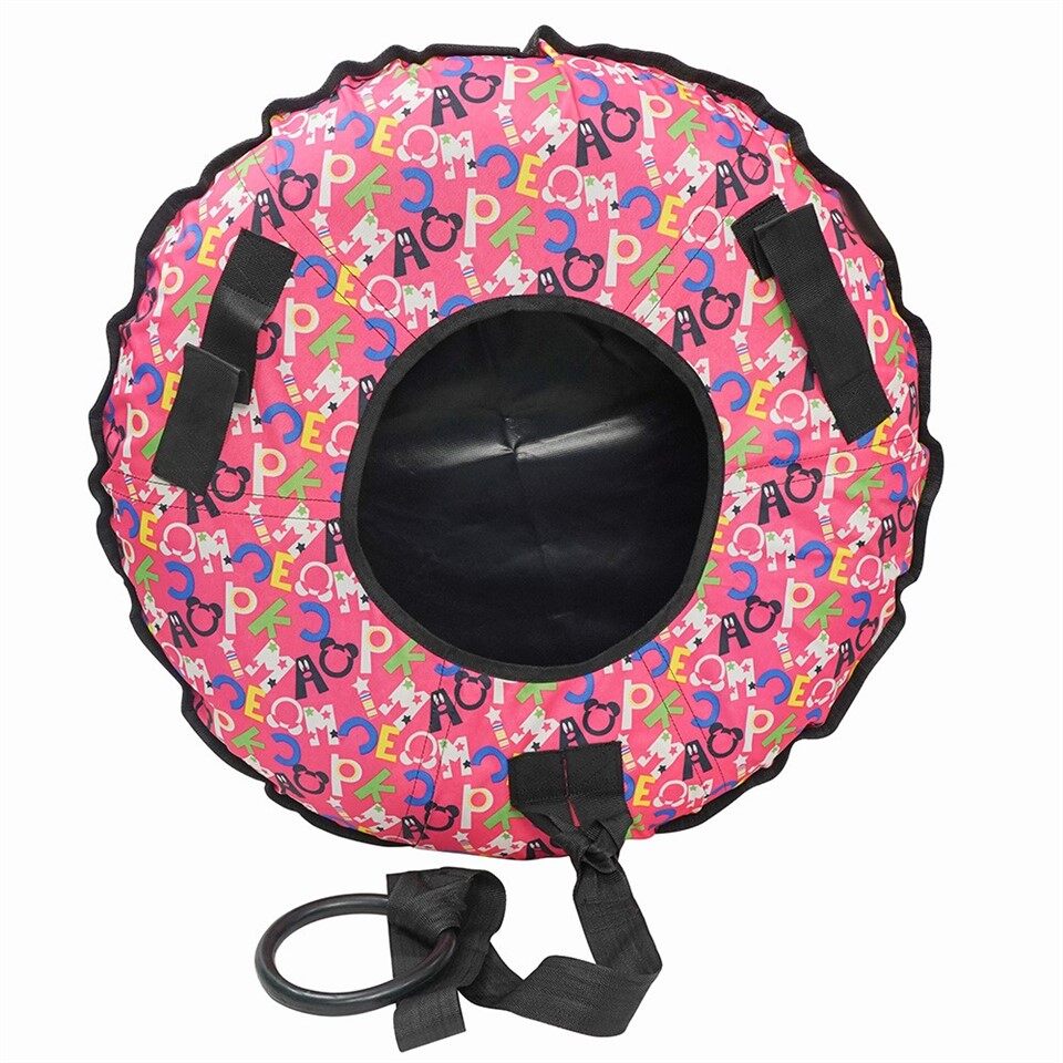 snow tube with cover