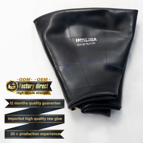 Tubo interno di gomma butil otr 23,5-25