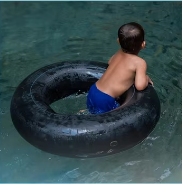 Tubo gonfiabile per nuoto