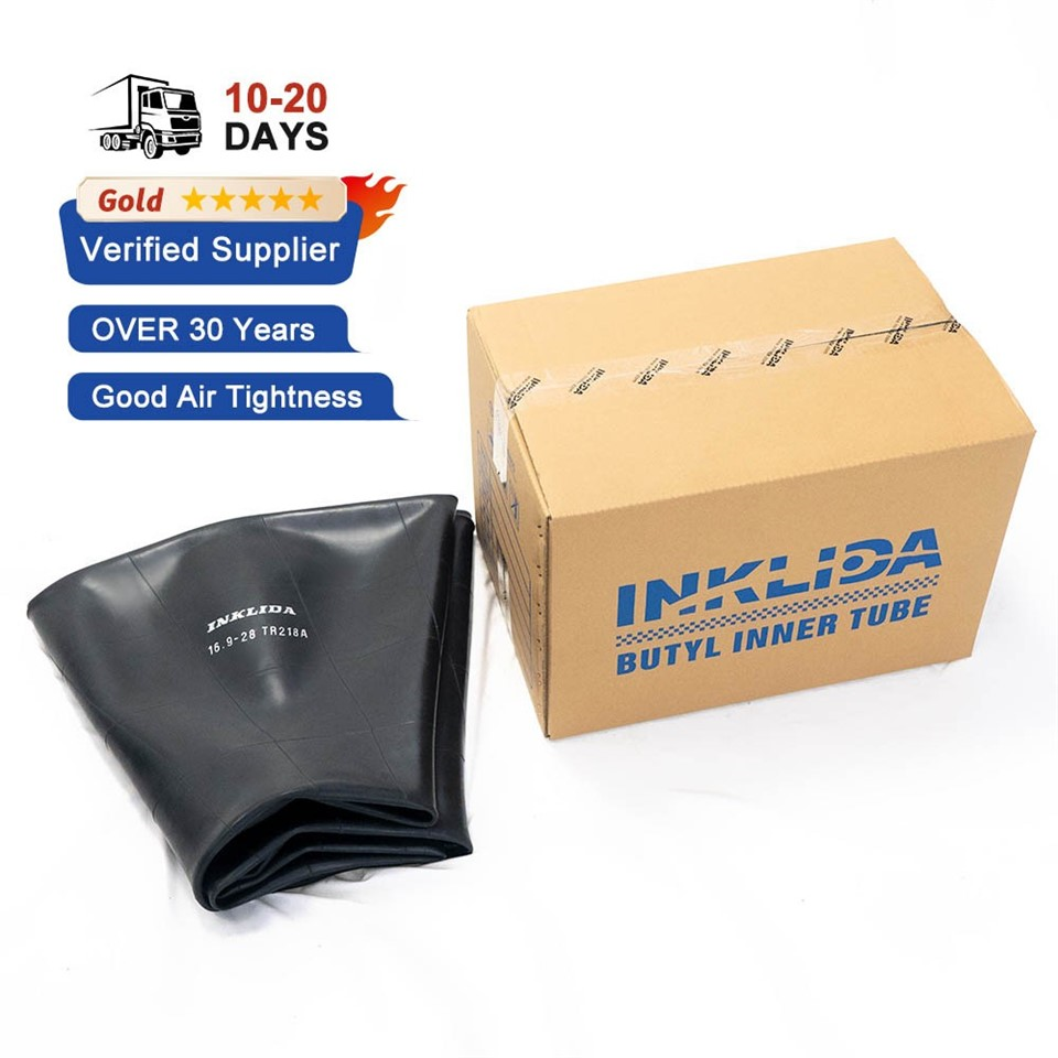 Tractor tire inner tube 16.9-28 packing