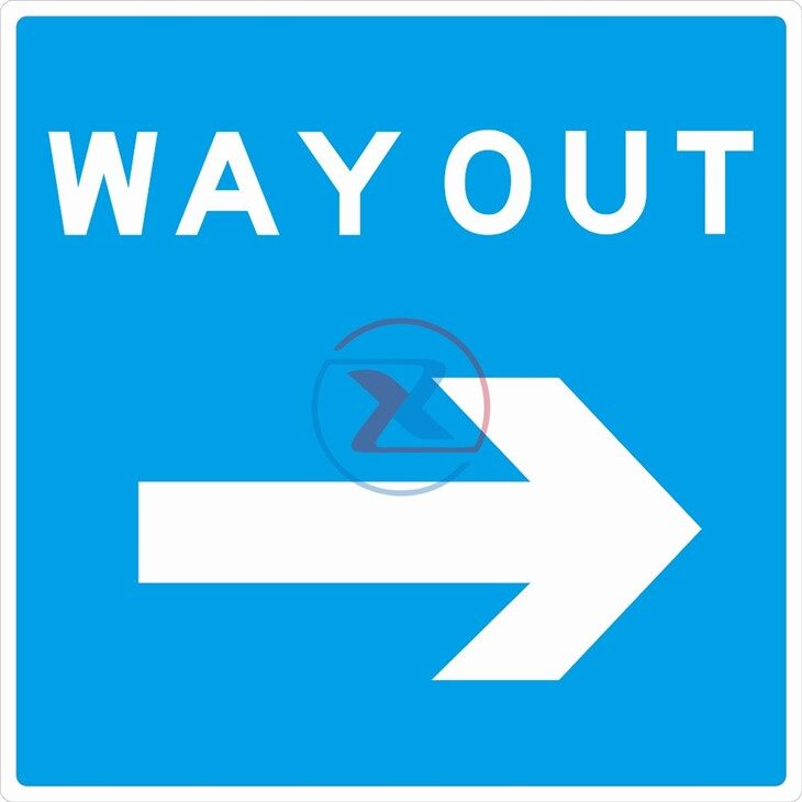 Aluminum Caution Sign