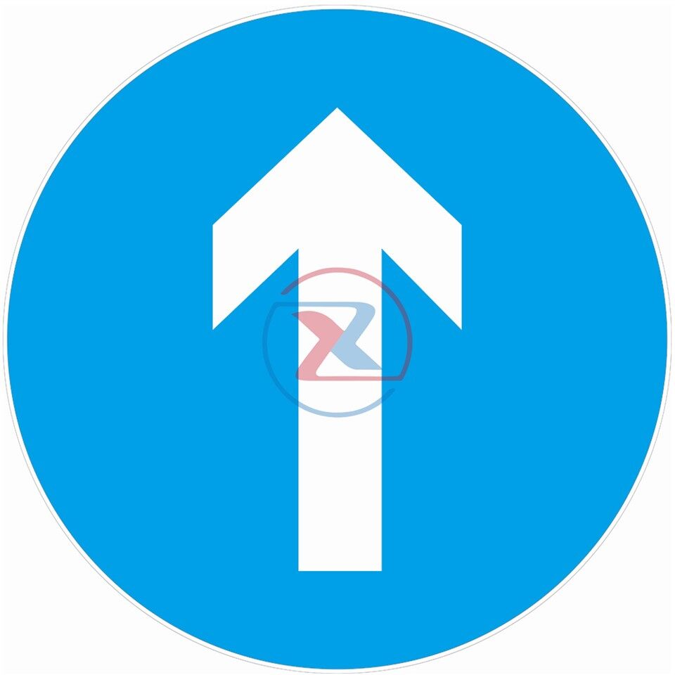 Aluminium verkeersbord