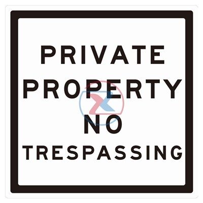 Aluminum Property Signs