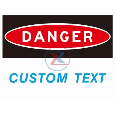 Aluminum Safety sign