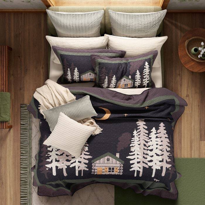 ডিজিটাল প্রিন্টেড কটন কুইল্ট সেট