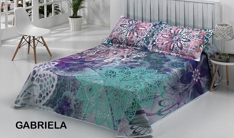 مجموعة لحاف مطبوعة رقميًا