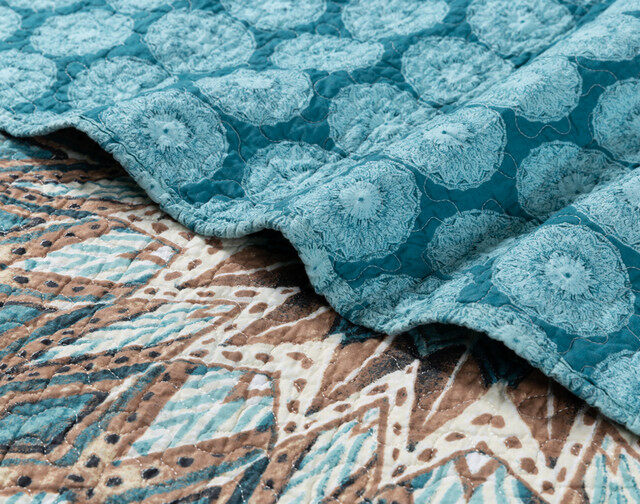 Cotton Digital Printed Quilt Set-3