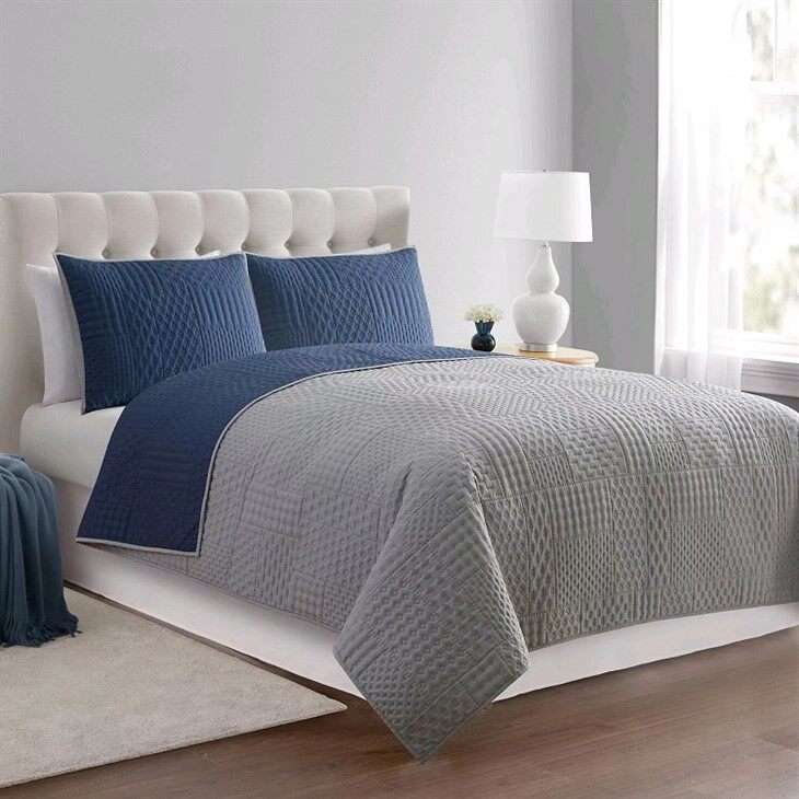 Modern Pattern Ultrasonic Bedding Set-1