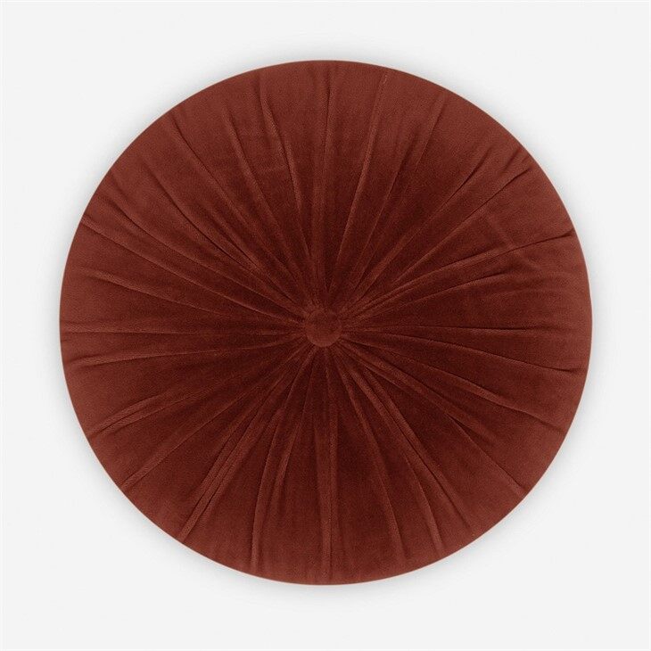 Round Velvet Cushion-1