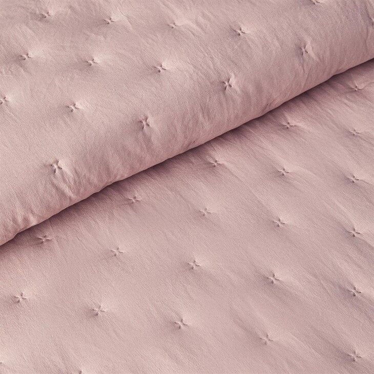 Soft Warm Ultrasonic Quilt Set With Ruffled-3