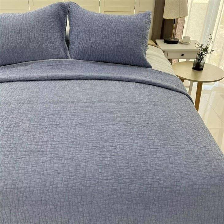 Ultra Soft Stone Washed Quilt Set-5