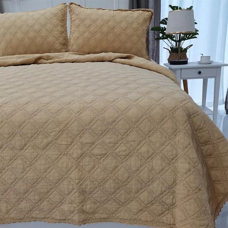 Ultra Soft Stone Washed Quilt Set-2