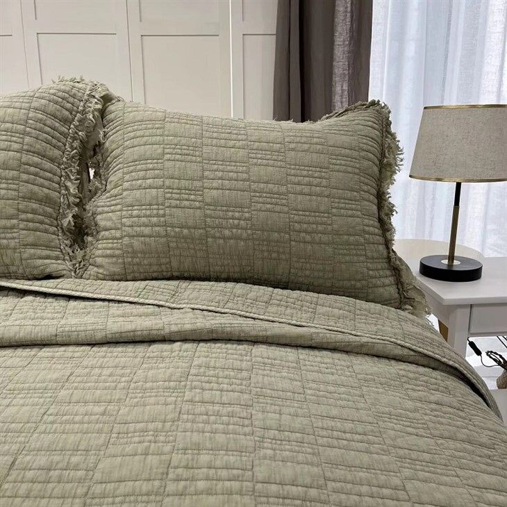 Ultra Soft Stone Washed Quilt Set-3