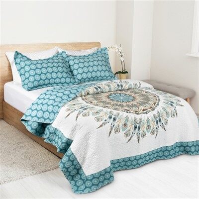 Комплект памучни юргани с дигитален печат