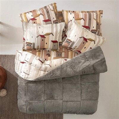 Бавовняна фланелева флісова ковдра з принтом