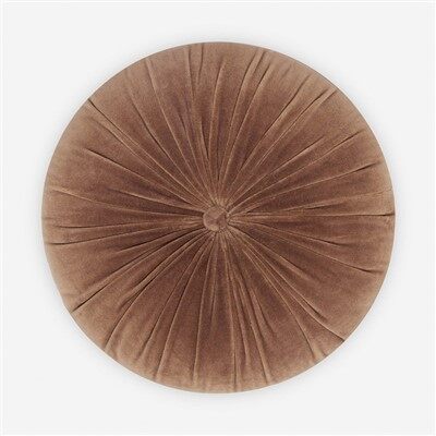 وسادة مخملية دائرية