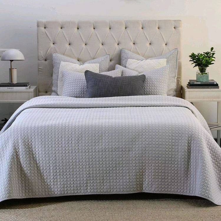 Tömör pamut hímzett paplankészlet