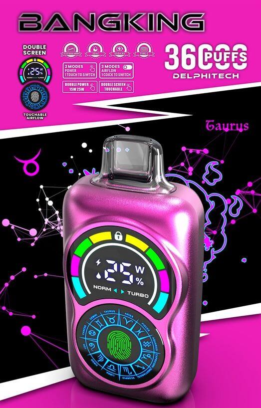 Bangking 36000 Puffs Wholesale Double Screen Vape