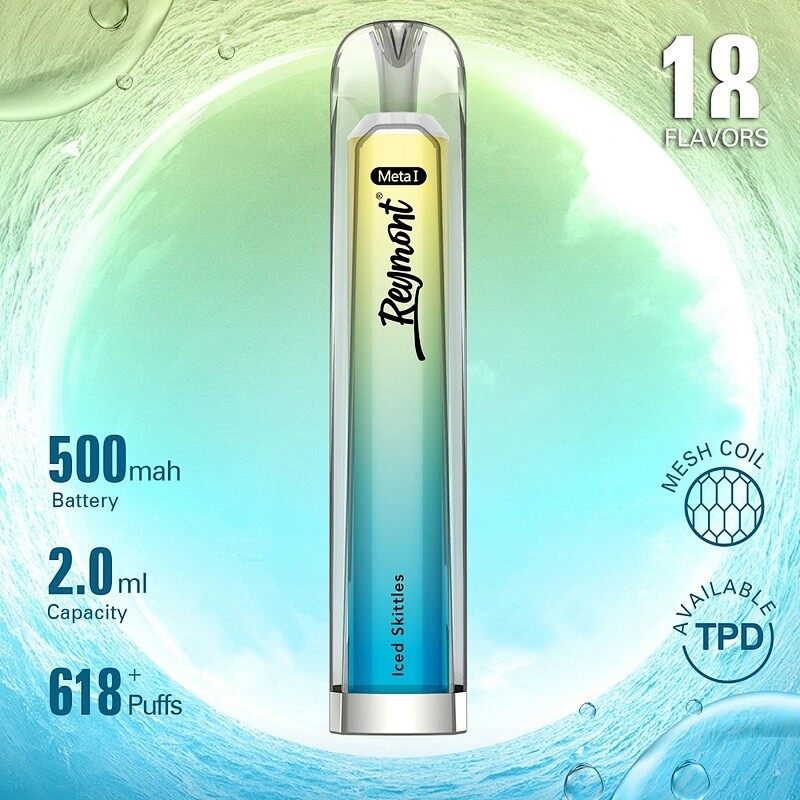Reymont Meta I like Crystal TPD  up to 618 Puffs  (8)