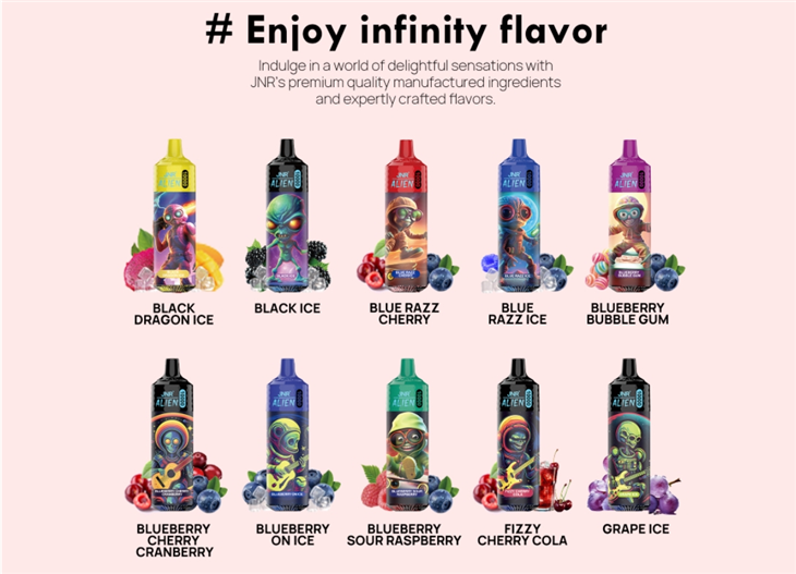 Extraterrestrial JNR Alien 10000 Puffs Disposable Vape