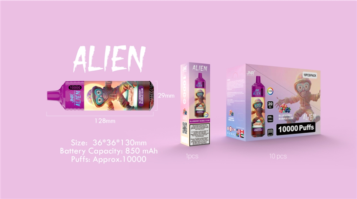 Extraterrestrial JNR Alien 10000 Puffs Disposable Vape