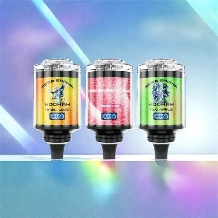 Mega-shisha-hookah-smart-screen-dual Dtl-vaping Desktop Hookah Compatibility
