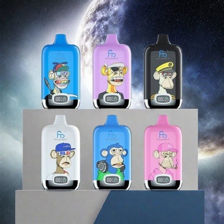 Fumot RandM Digital Box 12000 Puffs LED Display Disposable E Cigarettes