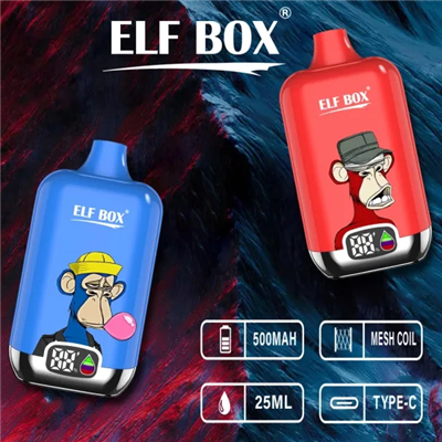 Elf Box Digital 12000 kertakäyttöiset höyryt