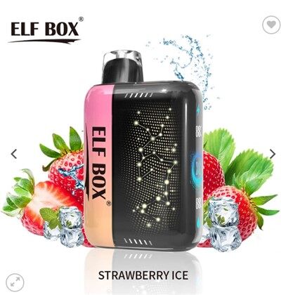 Elf Box Pulse X 25000 Puffs 3D Curved LED -näytön kertakäyttöiset höyryt
