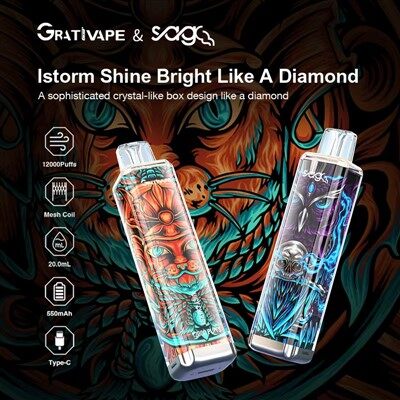 Grati Vape Istom 12000 Puffs Disvable Vape